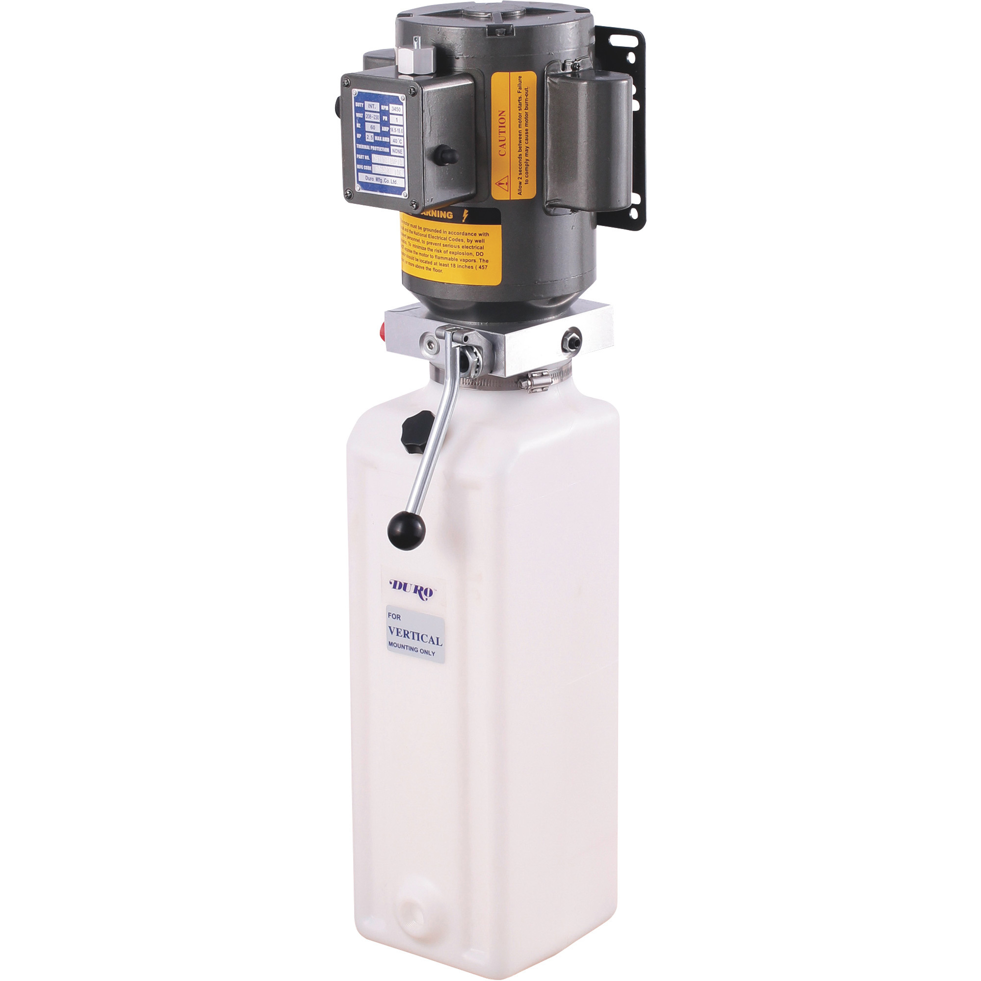 Ideal Duro Hydraulic Power Unit, 33in.L x 13in.W x 13in.W, Model# PU-220V-L-H
